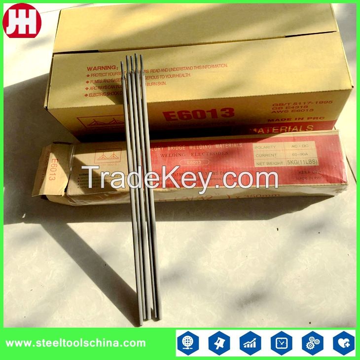 Rutile welding electrodes/AWS E6013 J421 welding rods