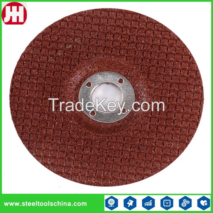 Depress abrasive grinding wheel/disc for metal and stainless steel