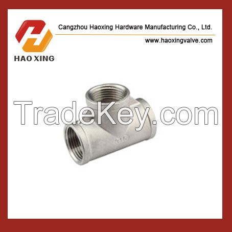 Stainless Steel pipe fittings Equal Tee