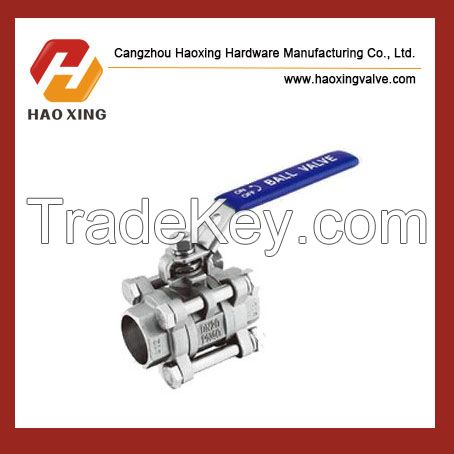 Stainless Steel 3pc Ball Valve