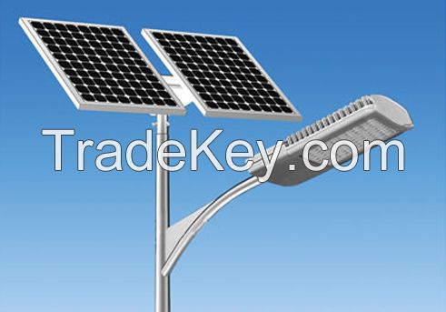 Solar Led Light Street Lamps With Aluminium Lamp Body Material