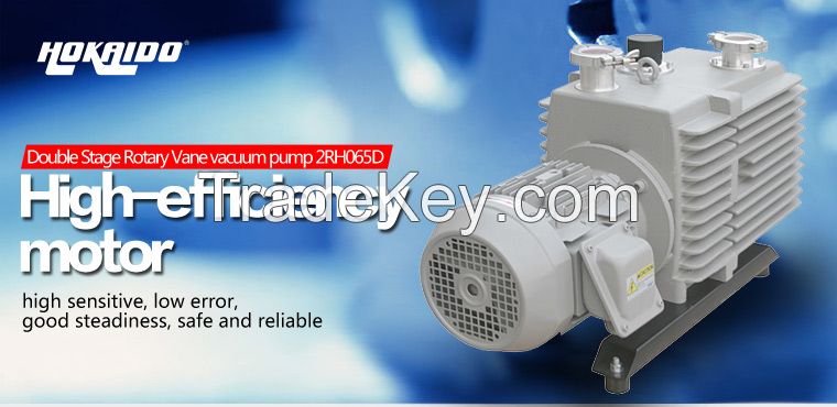 CNC Machine Double Stage Oil Rotary Vane Vacuum Pump (2RH065D)