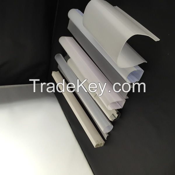 Factory custom plastic tubes T5 T8 LED Plastic Lampshade/ Tube PC Cover