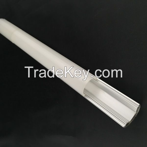 Factory custom plastic tubes T5 T8 LED Plastic Lampshade/ Tube PC Cover