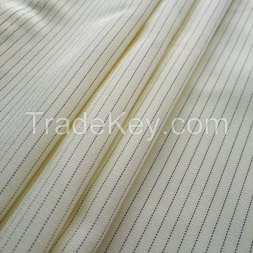 polyester rayon blend anti static ESD conductive fabric