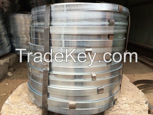 Electrogalvanizing steel strip