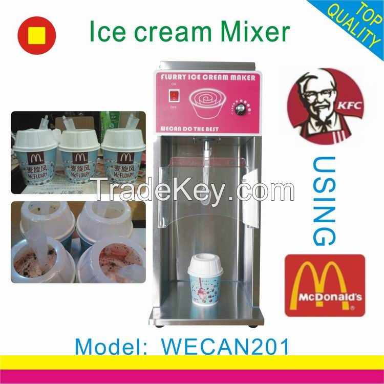 soft ice cream machine/mc flurry ice cream maker for sale