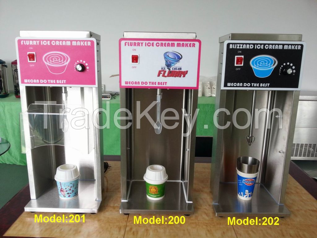 soft ice cream machine/mc flurry ice cream maker for sale