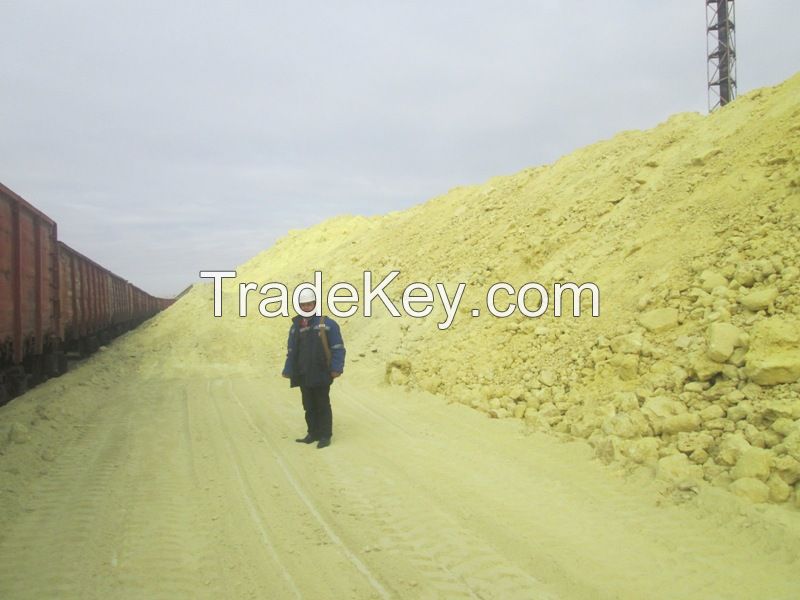 Sulphur lump, granular