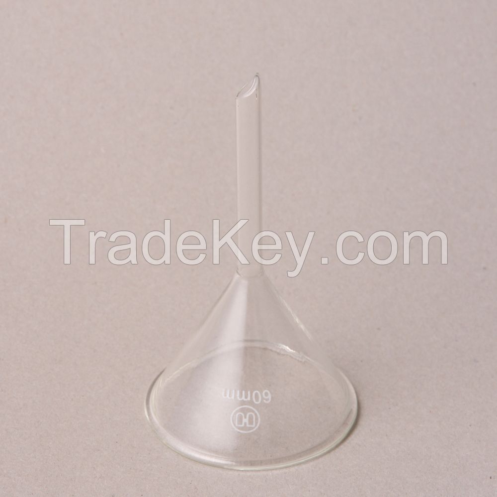 HUAOU Funnel, short stem,  Boro 3.3 glass