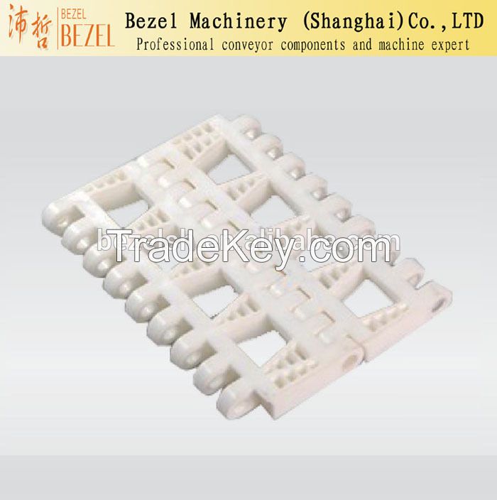 Widely used bottle belt conveyor modular plastic conveyor chain