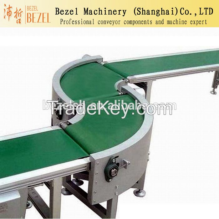 Conveyor System and Slat Conveyor food grade PVC belt conveyor