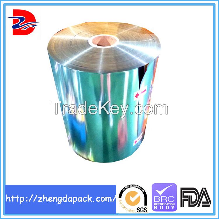 aluminum barrier laminate food packaging plastic film for potato,snack