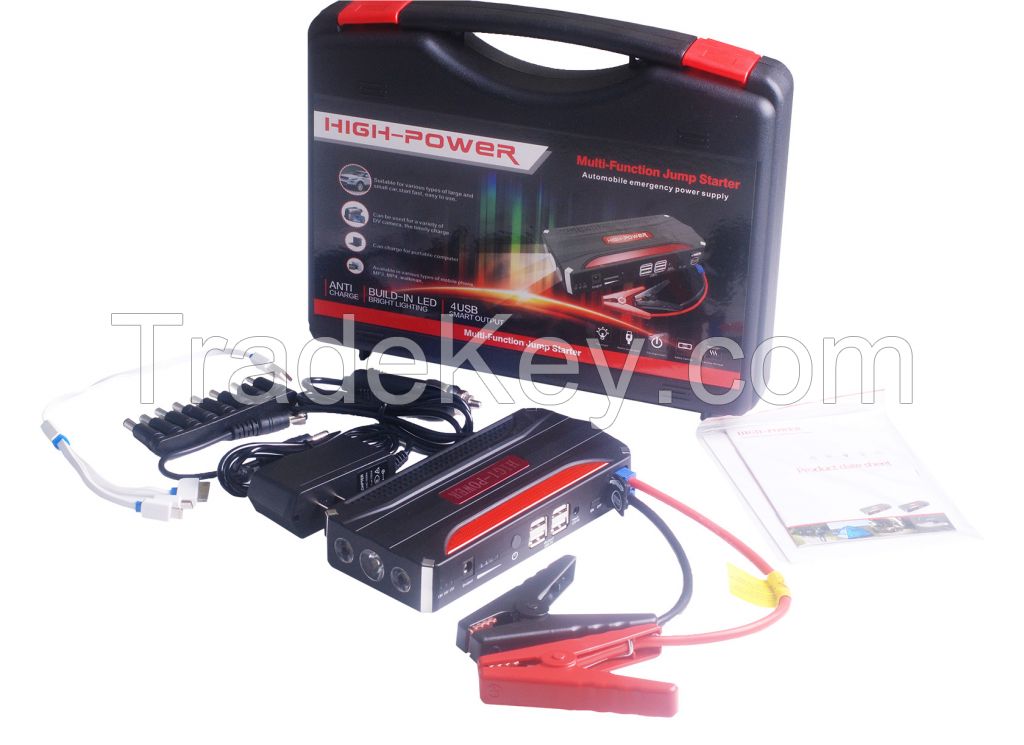 professional car jumper starter battery booster 8000mah powerall bank car jump starter for 12v car