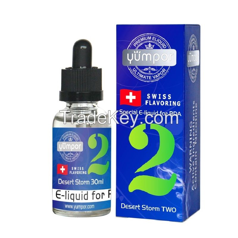 Yumpor Top Quality Premium Mixed 30ml Eliquid Aceept OEM Service E liquid