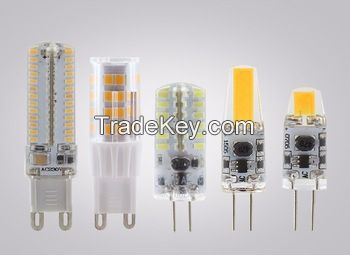 ceramic/silicon G4 G9 led light