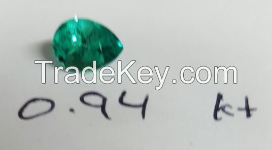 Colombian natural emeralds VVF