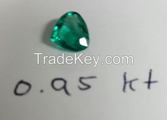 Colombian natural emeralds VVF