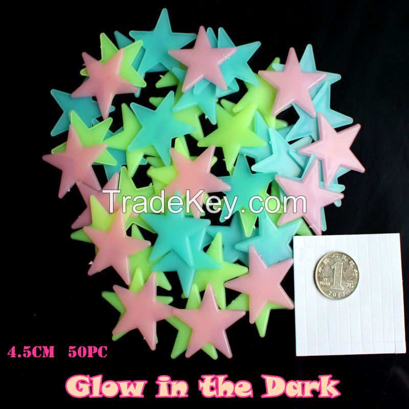 Luminous Stars Fluorescent Wall Stickers Bedroom Decoration