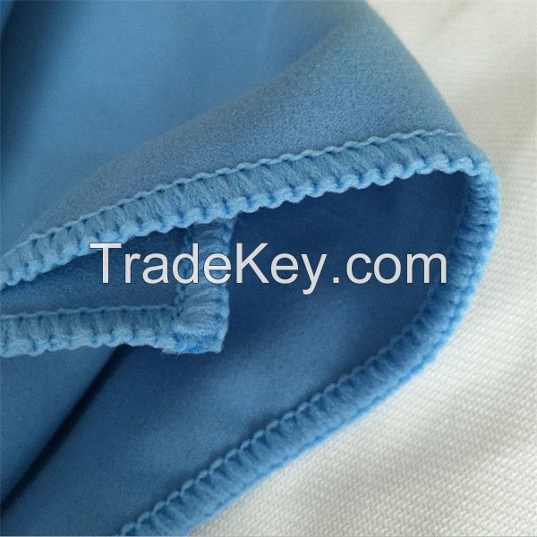 SA2, 80 polyester 20 polyamide microfiber sports travel towel suede microfiber towel