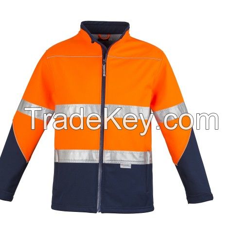 SYZMIK HI VIS SOFT SHELL JACKET