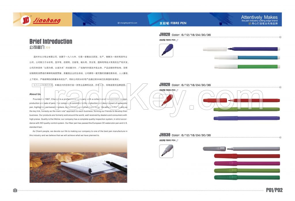 fibre pen,dual-tipfiberpen,fineliner,CD marker,correction marker,aluminium barrel marker,permanent marker,dual-tip marker,highlighter,ballpoint pen