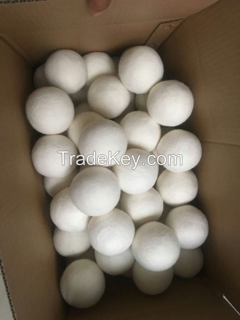 Good quality laundry dryer ball washing powder free laundry ball dryer llint balls