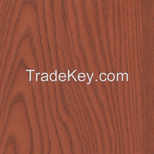 Printed wooden grain decorative paper used on furniture and flooring surfaces