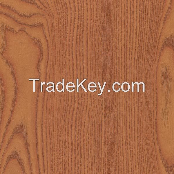 Printed wooden grain decorative paper used on furniture and flooring surfaces