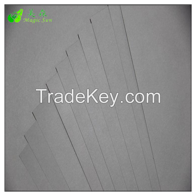 Asia pulp paper bookbinding board grey paper board sheet