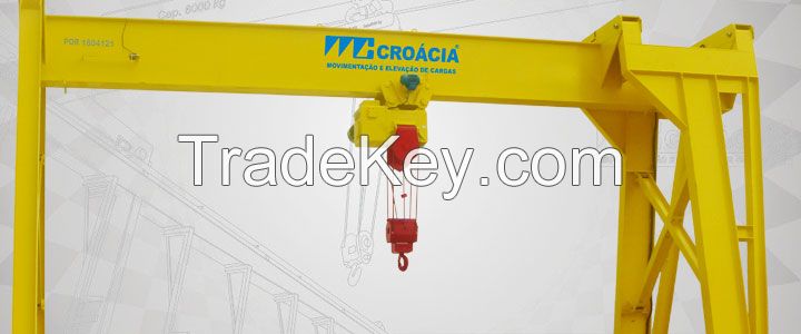 10 Ton BMH Model Electric Hoist  Gantry Cranes for sale