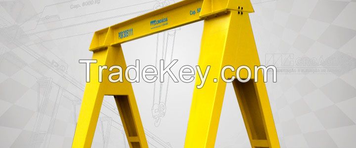 10 Ton BMH Model Electric Hoist  Gantry Cranes for sale