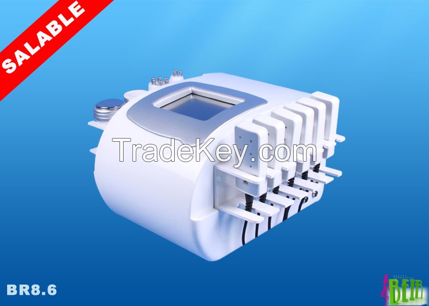 Lipolaser Cavitation RF Vacuum Slimming Machine BR8.6