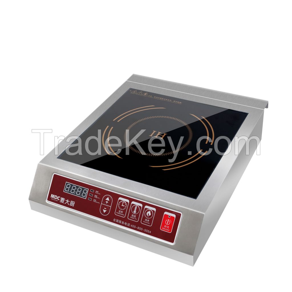 MDC 3500W Commercial Kitchen Induction Cooker/Cooktop