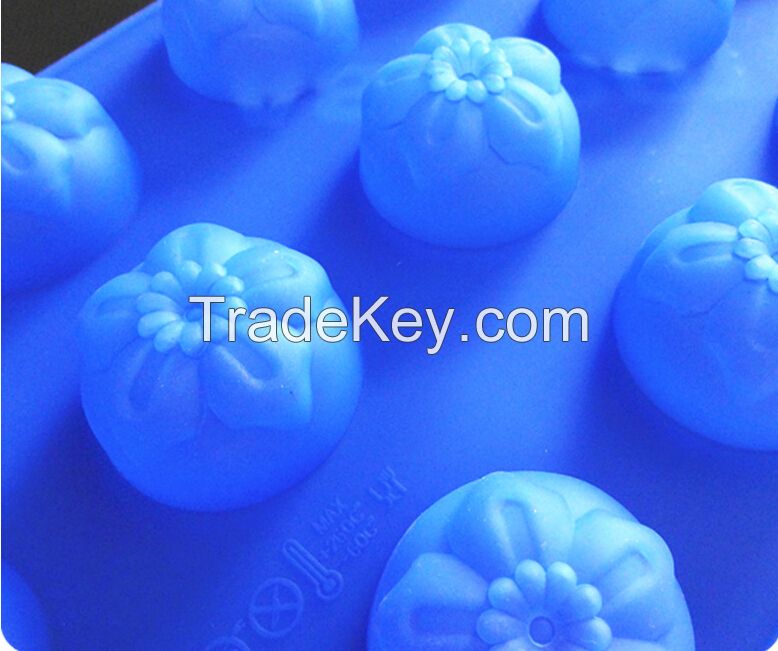 silicone gardenia cake molds