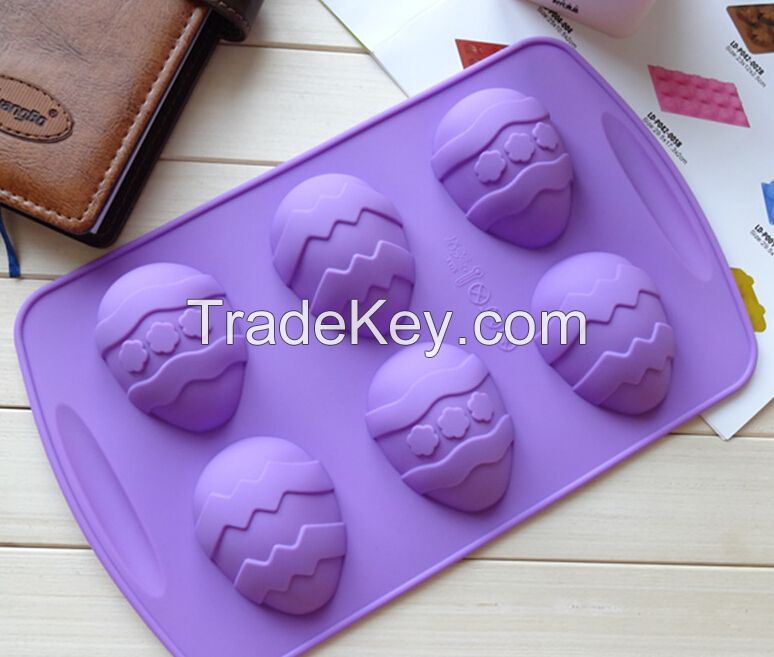 silicone Easter eggs mold