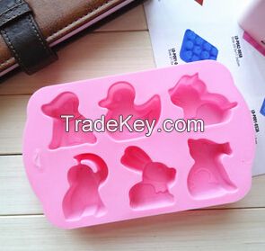 silicone animal cake molds