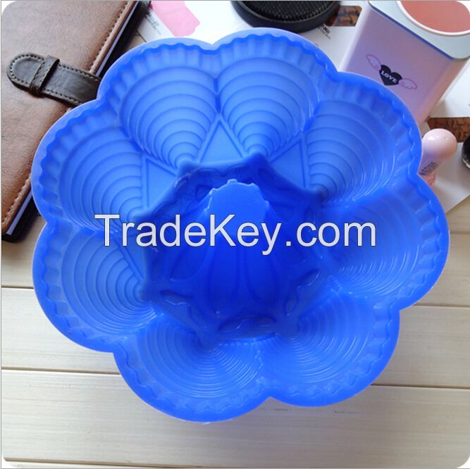 silicone ice cream cone big size cake mold, baking pans