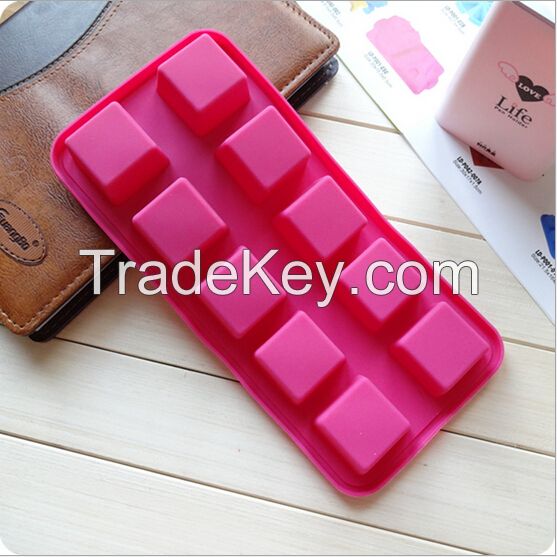 silicone ice bricks chocolate  molds and ice cube trays