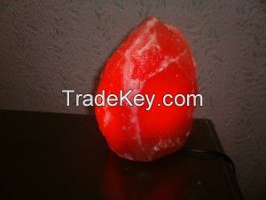 Himalayan salt natural lamp 2 to 3 Kg Dark Ted