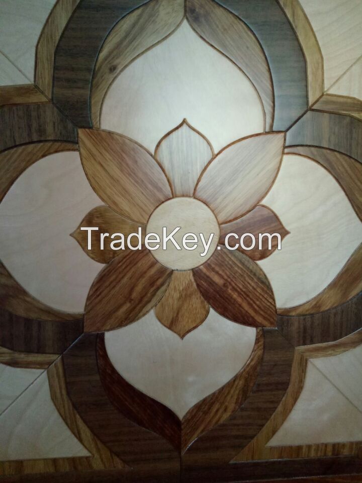 Engineered Luxurious Parquet European Wood Flooring