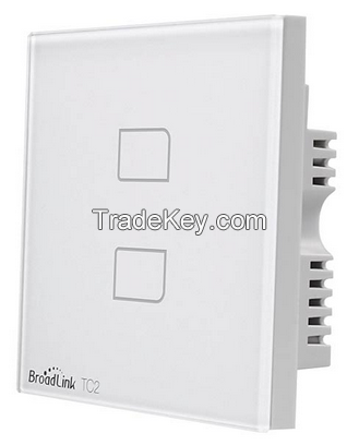 Broadlink Smart Home E-Touch 2-Gang Switch