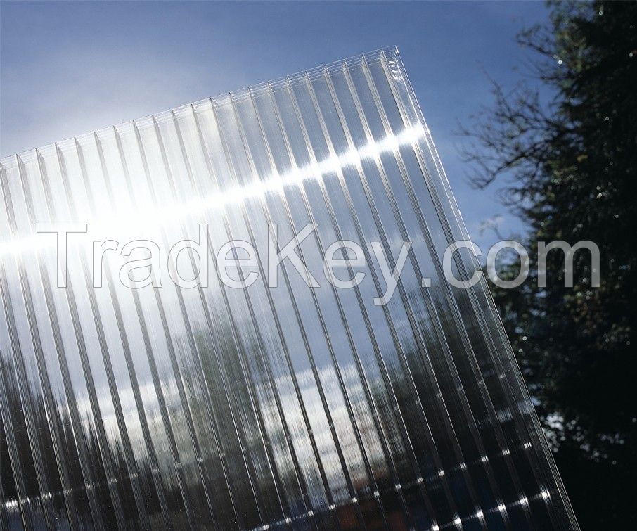 clear polycarbonate hollow sheet for green house