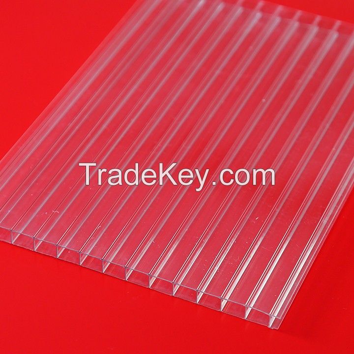 clear polycarbonate hollow sheet for green house