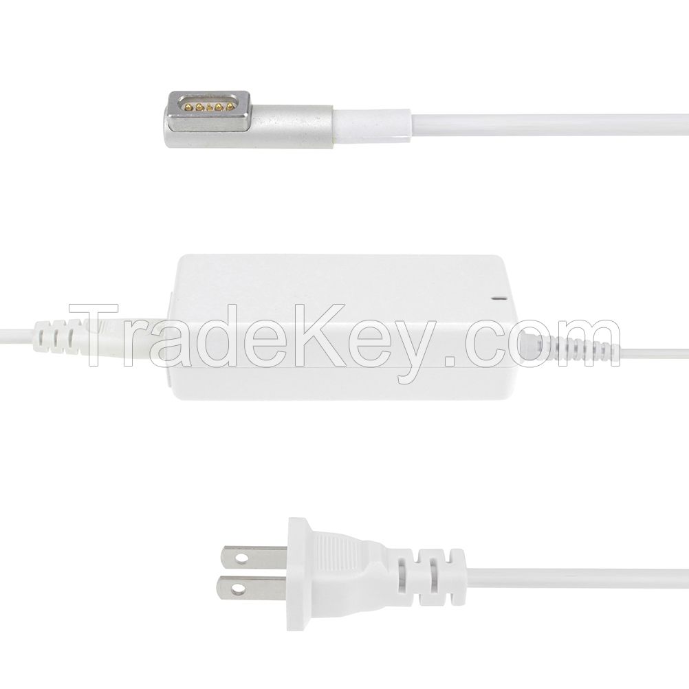 Power Adapter 85W 60W 45W L Tip Magsafe Charger Replacement for Apple Macbook Pro 15&amp;quot; 13 Inch and Air 11&amp;quot;