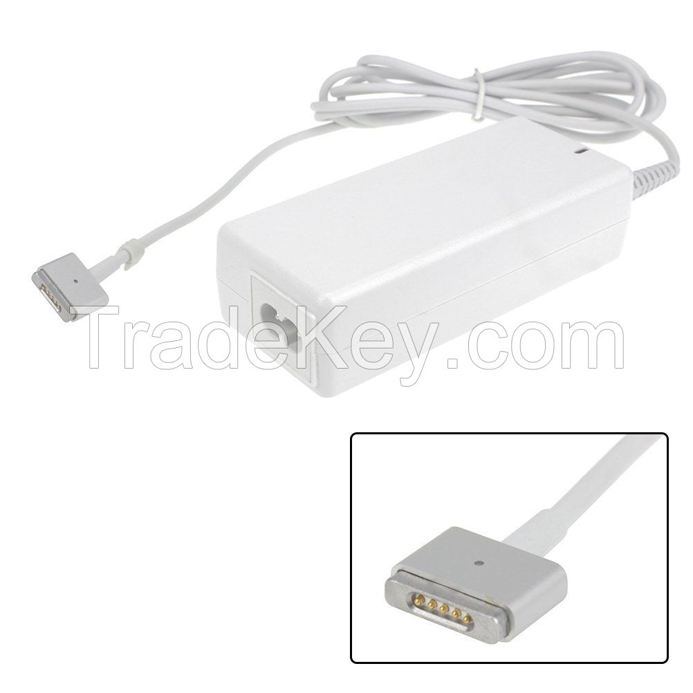 45W Magsafe2 Power Adapter Replacement Charger for Apple Macbook Air 11 Inch and 13-Inch 14.85V 3.05A