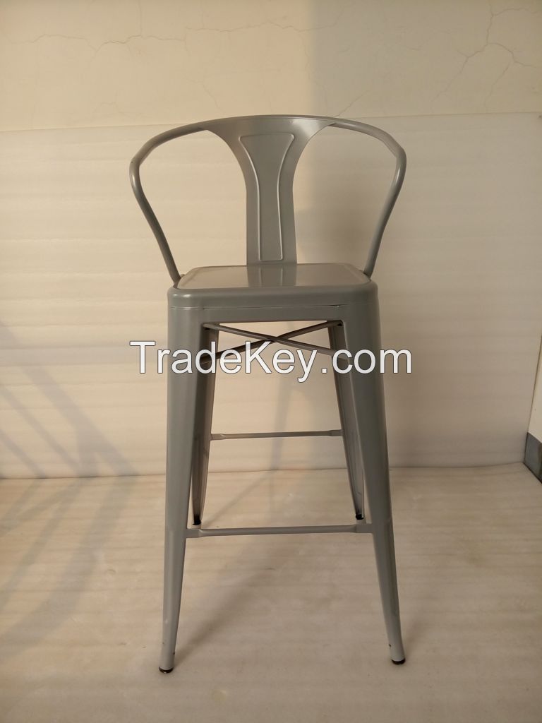 metal high stool chair bar stool