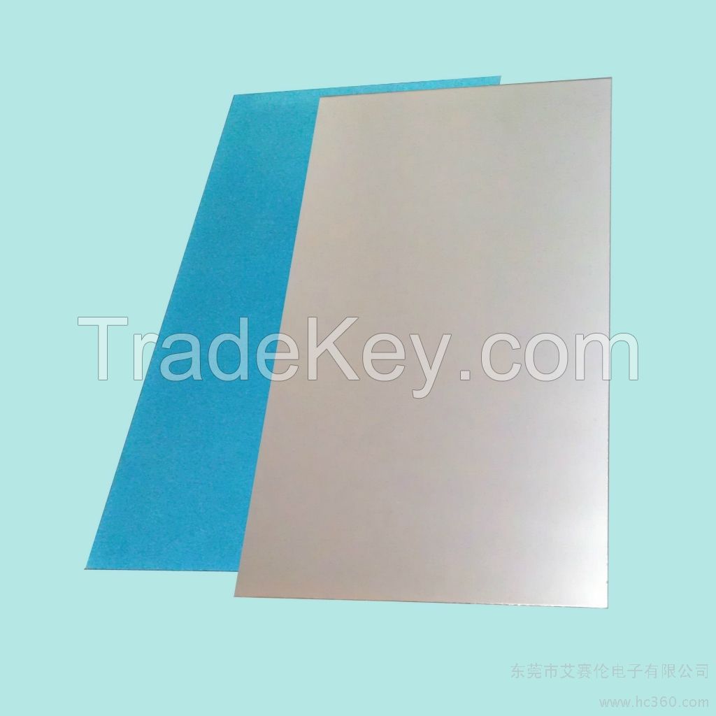 1W ceramic high thermal conductivity aluminum copper clad laminate UL passed