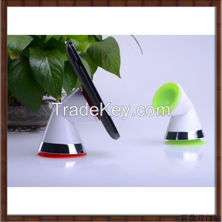 morning glory rotary phone holder sucker