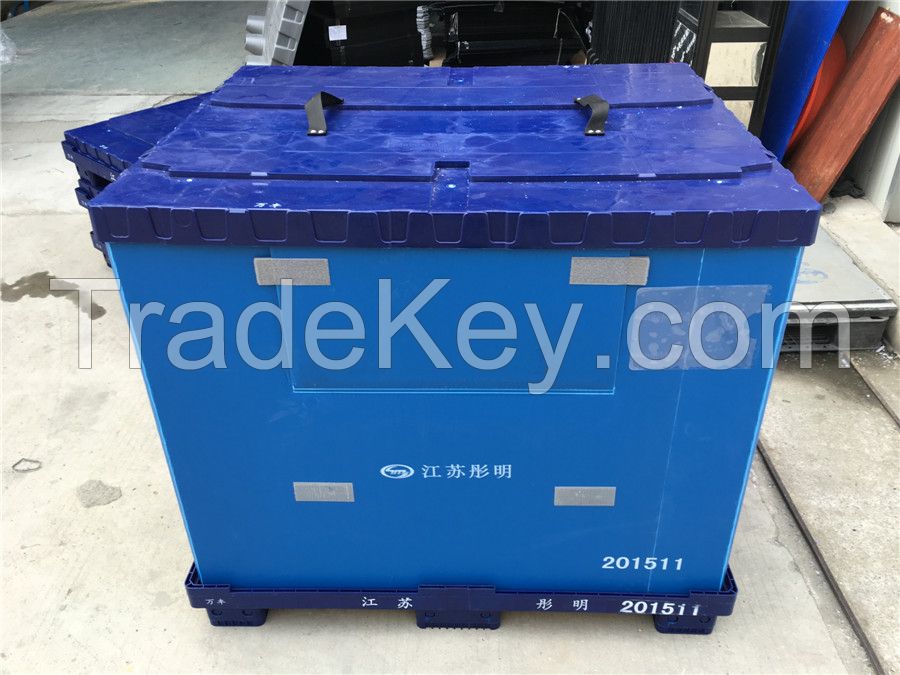 easy folding cost optimised assembling plastic box